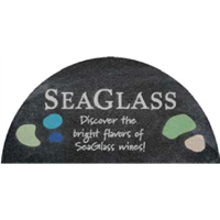 Half Barrel - Seaglass 18" x `12.3"