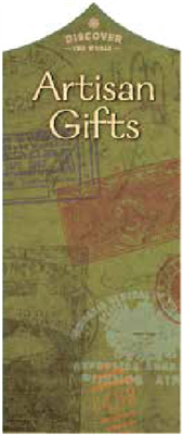 Artisan Gifts (green) Shirt Peak Tower ?" x ?"