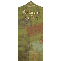 Artisan Gifts (green) Shirt Peak Tower ?" x ?"