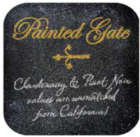 10" Blk Stk Magnet - Painted Gate (2) 10" x 10"