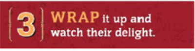 3 - Wrap it up and watch 48" x 11.5"