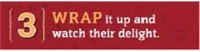 3 - Wrap it up and watch 48" x 11.5"