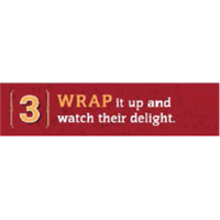 3 - Wrap it up and watch 48" x 11.5"