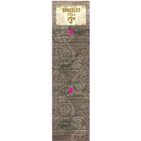 24" Jewelry End Cap- Bracelet 24" x 90"