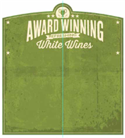 Award Winning White Feat 1-3 LRG 34.4" x 37.5"