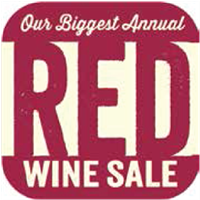 10" Blk Stk Magnet - Red Wine Sale (6) 10" x 10"
