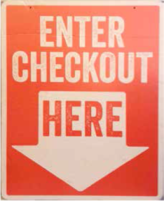 Queue Line - (Large) Enter Here 22" x 27"