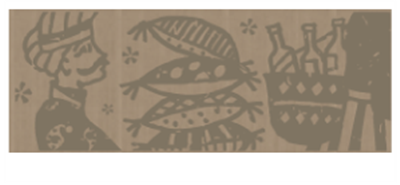Greeting Card Long Wall Panel C 48" x 17.25"