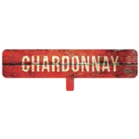 Varietal Bottle Insert - Chardonnay ?" x ?"