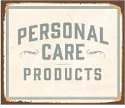 Personal Care Products 25" x 20.75"