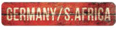 Country Origin Wall - Germany/S Af. ?" x ?"
