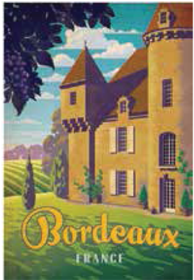 Travel Poster - Bordeaux ?" x ?"