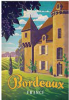 Travel Poster - Bordeaux ?" x ?"
