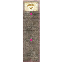 24" Jewelry End Cap - Earrings 24" x 90"