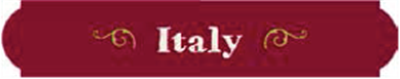 Country Origin Wall - Italy ?" x ?"