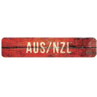 Country Origin Wall - AUS/NZL ?" x ?"