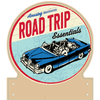 Road Trip Essentials Topper 16" x 18.4"