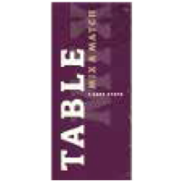 Aisle Marker - Table 8" x 18"