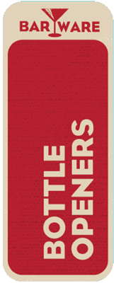 Barware Aisle Marker - Bottle Openers 5.5" x 15.5"