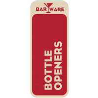 Barware Aisle Marker - Bottle Openers 5.5" x 15.5"