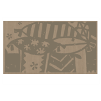 Greeting Card Short Wall Panel D 31.5" x 17.25"