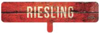 Varietal Bottle Insert - Riesling ?" x ?"