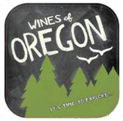 10" Blk Stk Magnet - Oregon (2) 10" x 10"