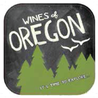 10" Blk Stk Magnet - Oregon (2) 10" x 10"