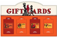 Gift Card End Cap 24" x 15"