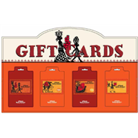 Gift Card End Cap 24" x 15"