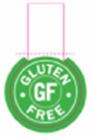 Gluten Free Shelf Dangler ?" x ?"
