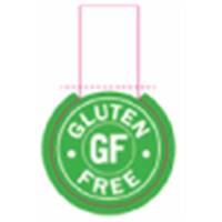 Gluten Free Shelf Dangler ?" x ?"