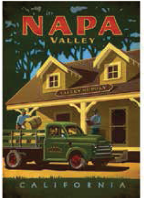 Travel Poster - Napa ?" x ?"
