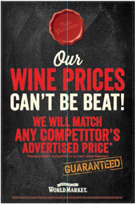 Wine Promise Banner Stand A ?" x ?"