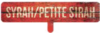 Varietal Bottle Insert - Syrah/Petite  ?" x ?"