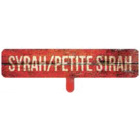 Varietal Bottle Insert - Syrah/Petite  ?" x ?"