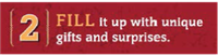 2 - Fill It Up with unique gifts 48" x 11.5"