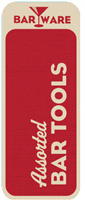 Barware Aisle Marker - Bar Tools 5.5" x 15.5"