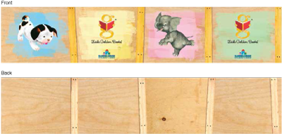 Golden Books Topper 50.4" x 10"
