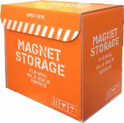 10" Blk Stk Magnet Storage Box ?" x ?"