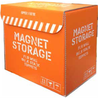 10" Blk Stk Magnet Storage Box ?" x ?"