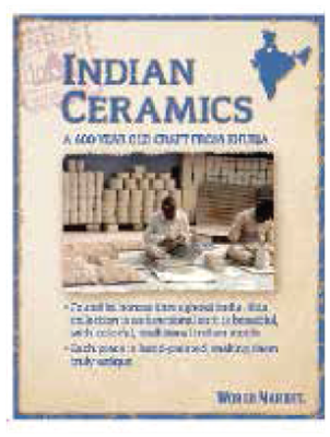 Indian Ceramics Small Easel 8.5" x 11"