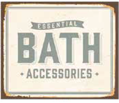 Bath Accessories 25" x 20.75"