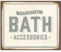Bath Accessories 25" x 20.75"