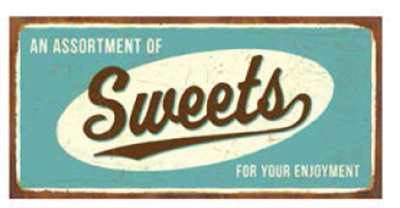 WW Endcap - Sweets ?" x ?"