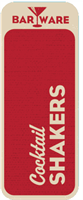 Barware Aisle Marker- Cocktail Shaker 15.5" x 5.5"