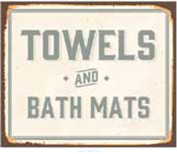 Towels & Bath Mats 25" x 20.75"