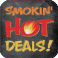 10" Blk Stk Magnet - Hot Deals (2) 10" x 10"
