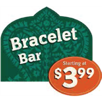 End Cap - Bracelet Bar 26.7" x 23.4"