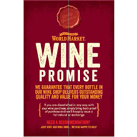 Wine Promise Banner Stand B ?" x ?"